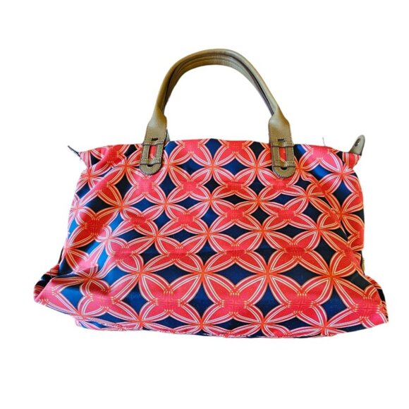 Stella & Dot Red and Blue Tote Bag - Picture 2 of 6